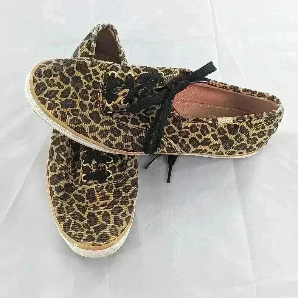 KED'S CLASSIC SNEAKERS -  ANIMAL PRINT WOMEN'S SZ 7.5